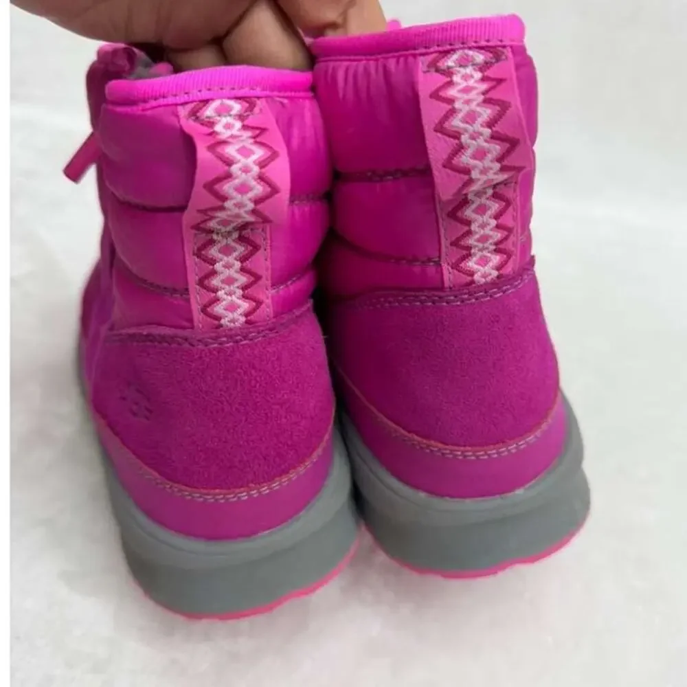 Ugg Kid's Truckee Weather Suede Cold Weather Boots Pink Sz 6